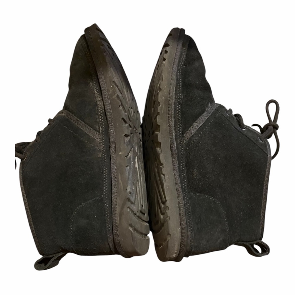 UGG Black Suede Chukka Boots - Picture 2 of 5